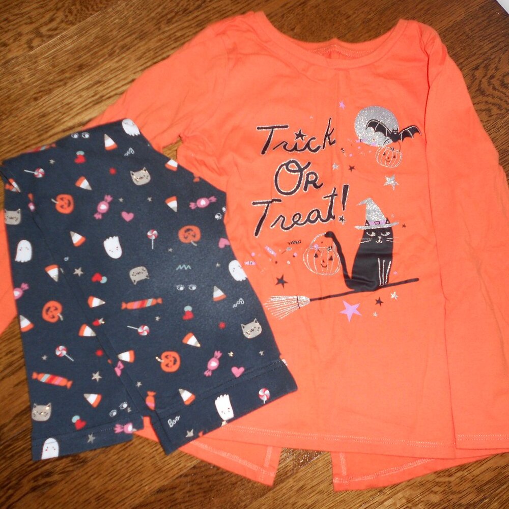 Carter's Halloween Long Sleeve Shirt and Leggings Set